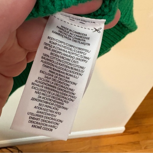 Polo Ralph Lauren NY Yankees green cotton knit sweater - Picture 10 of 10